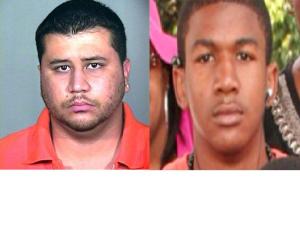 George Zimmerman and trayvon Martin