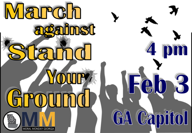 Georgia rally against stand your ground law
